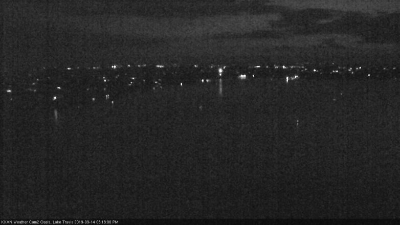 Lake Travis webcam, September 14, 2019 7:20 PM CT