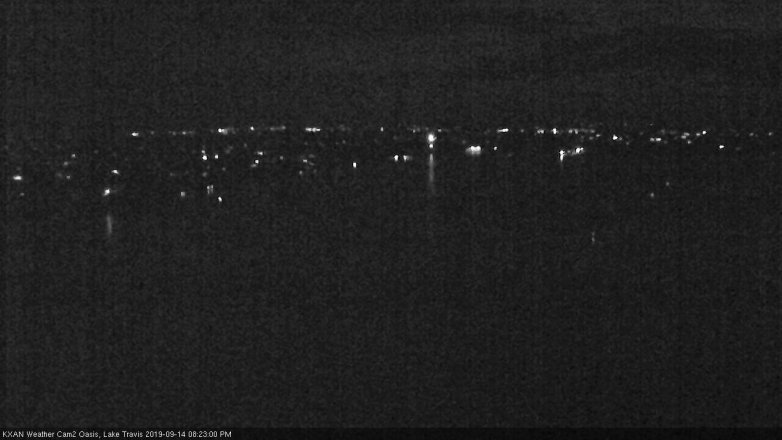 Lake Travis webcam, September 14, 2019 7:25 PM CT