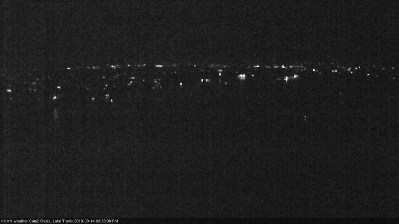 Lake Travis webcam, September 14, 2019 7:35 PM CT