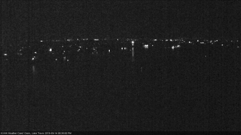 Lake Travis webcam, September 14, 2019 7:40 PM CT