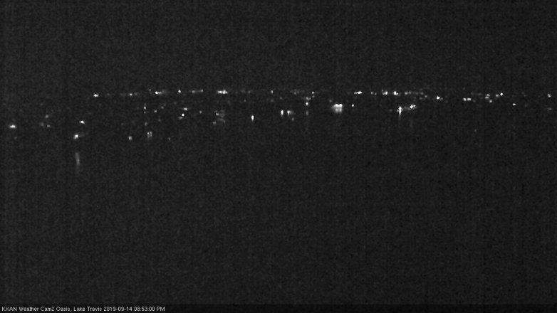 Lake Travis webcam, September 14, 2019 7:55 PM CT