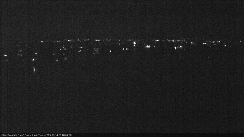 Lake Travis webcam, September 14, 2019 8:20 PM CT