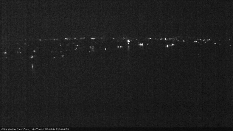 Lake Travis webcam, September 14, 2019 8:35 PM CT
