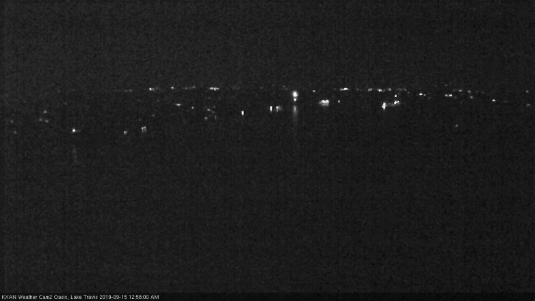 Lake Travis webcam, September 14, 2019 12:00 AM CT