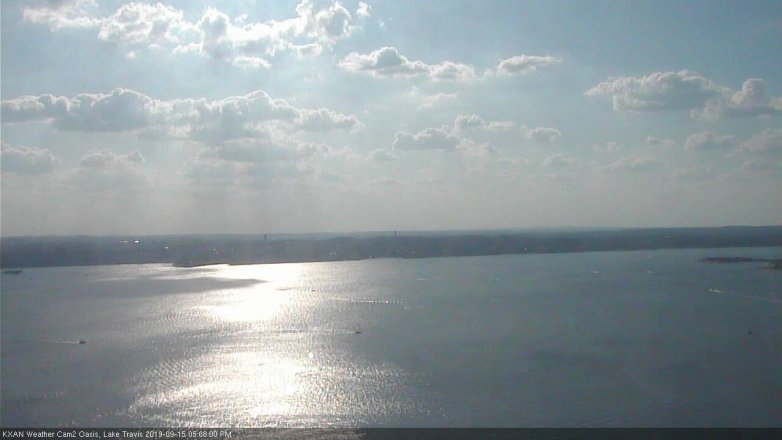 Lake Travis webcam, September 15, 2019 4:10 PM CT