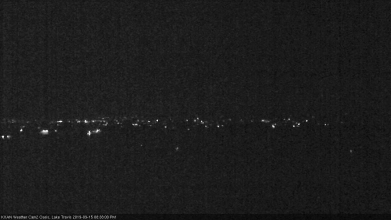 Lake Travis webcam, September 15, 2019 7:40 PM CT