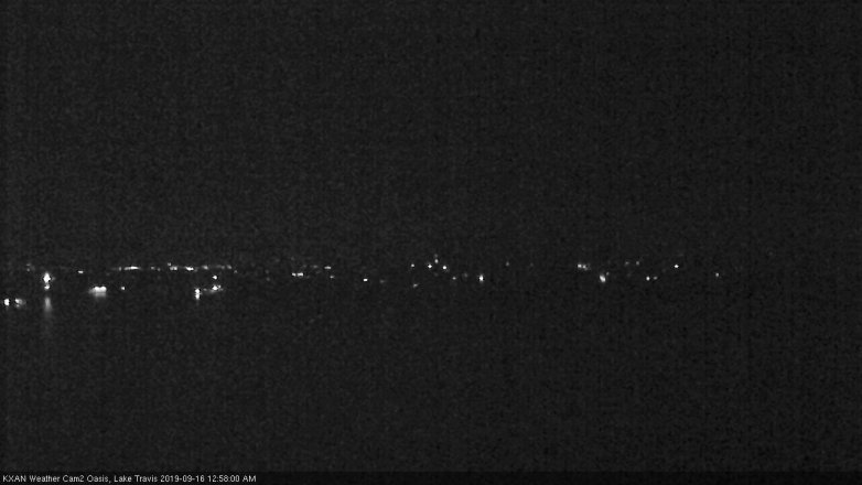 Lake Travis webcam, September 15, 2019 12:00 AM CT