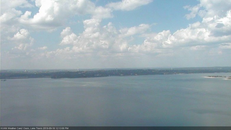 Lake Travis webcam, September 16, 2019 11:15 AM CT