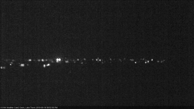 Lake Travis webcam, September 16, 2019 7:55 PM CT