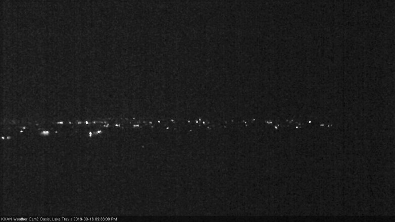 Lake Travis webcam, September 16, 2019 8:35 PM CT
