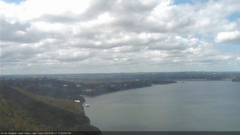 Lake Travis webcam, September 17, 2019 11:05 AM CT