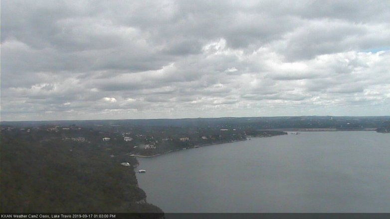 Lake Travis webcam, September 17, 2019 12:05 PM CT