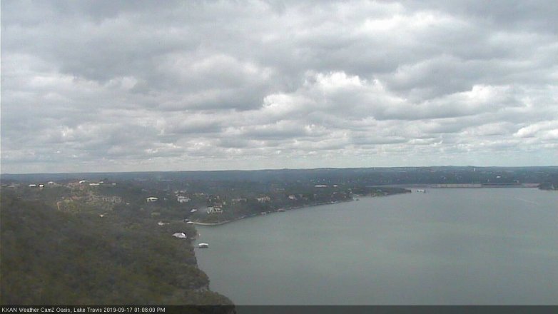 Lake Travis webcam, September 17, 2019 12:10 PM CT