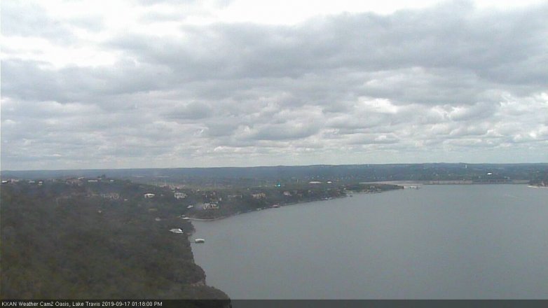 Lake Travis webcam, September 17, 2019 12:20 PM CT