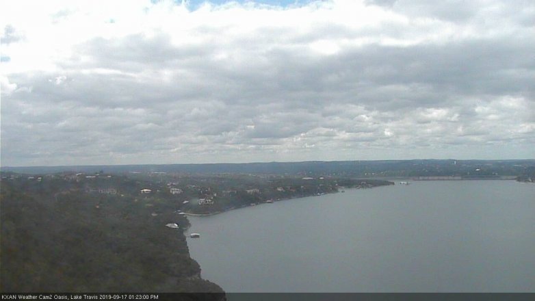 Lake Travis webcam, September 17, 2019 12:25 PM CT
