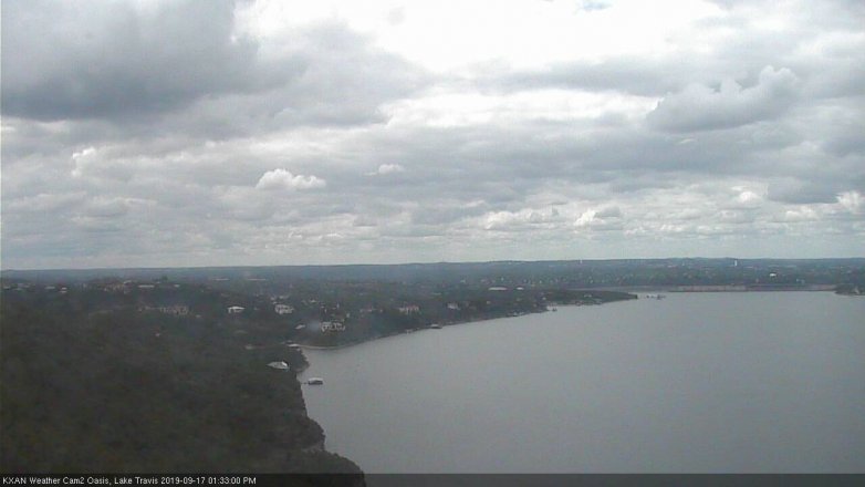 Lake Travis webcam, September 17, 2019 12:35 PM CT