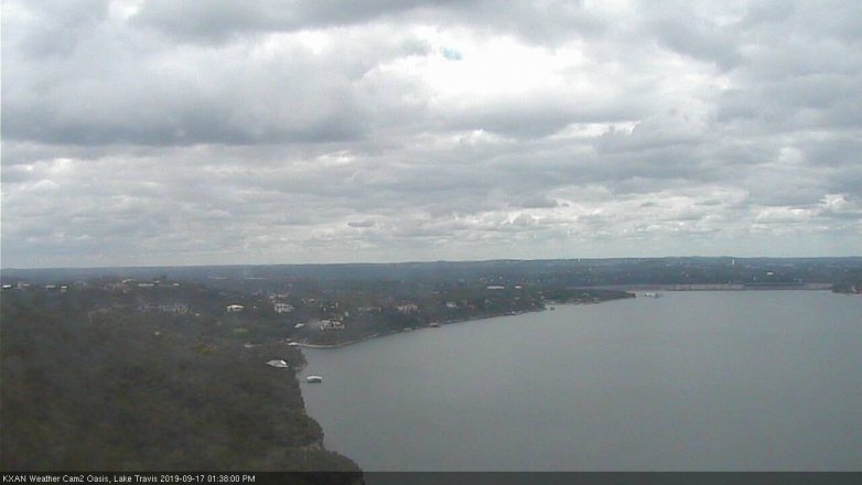 Lake Travis webcam, September 17, 2019 12:40 PM CT