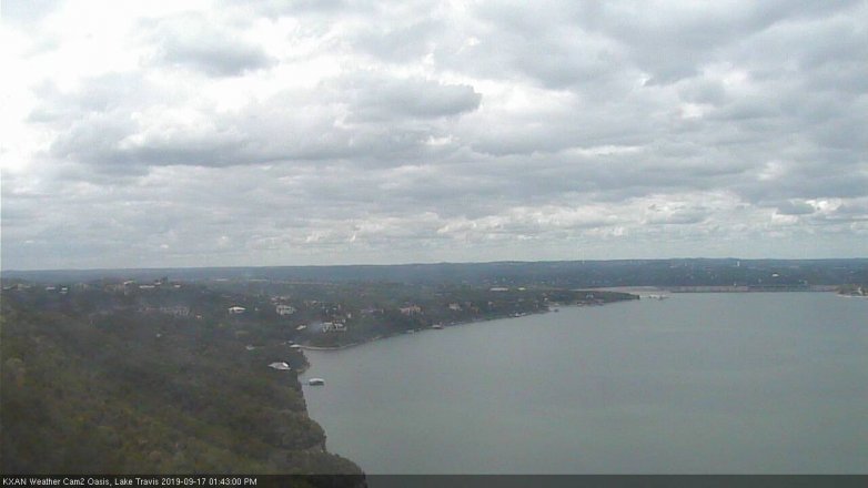 Lake Travis webcam, September 17, 2019 12:45 PM CT