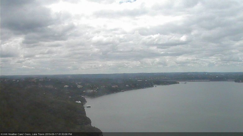 Lake Travis webcam, September 17, 2019 12:55 PM CT