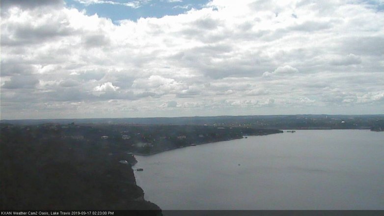 Lake Travis webcam, September 17, 2019 1:25 PM CT