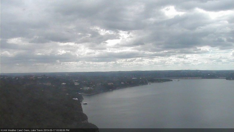 Lake Travis webcam, September 17, 2019 2:10 PM CT