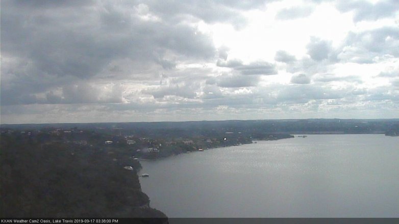 Lake Travis webcam, September 17, 2019 2:40 PM CT