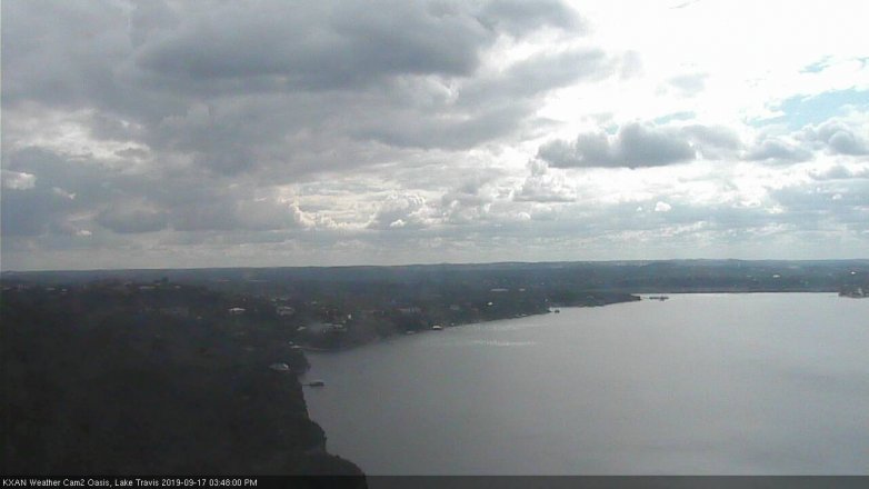 Lake Travis webcam, September 17, 2019 2:50 PM CT