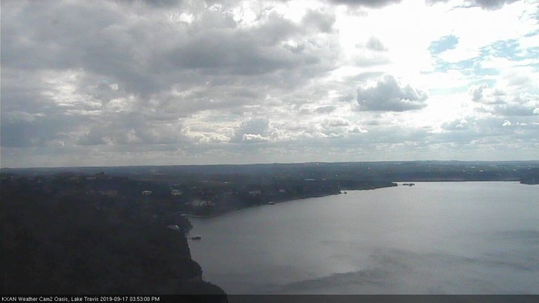 Lake Travis webcam, September 17, 2019 2:55 PM CT