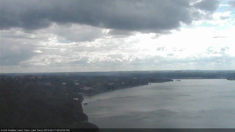 Lake Travis webcam, September 17, 2019 3:05 PM CT