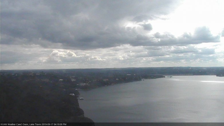 Lake Travis webcam, September 17, 2019 3:20 PM CT