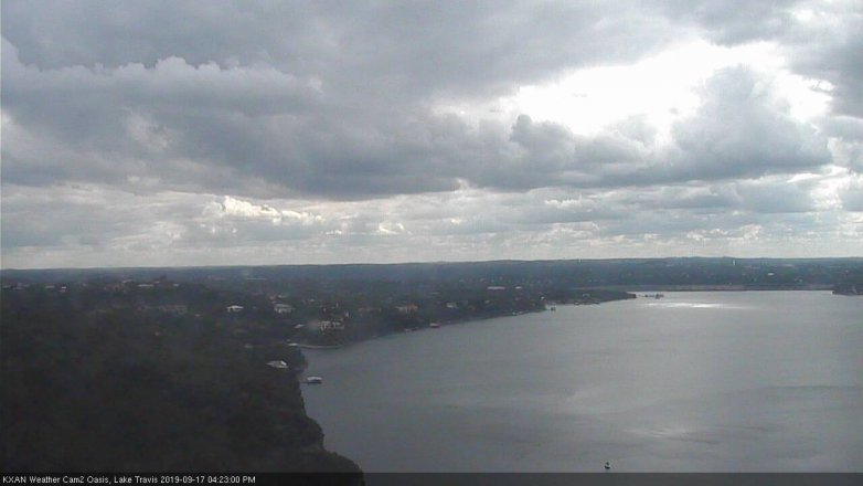 Lake Travis webcam, September 17, 2019 3:25 PM CT