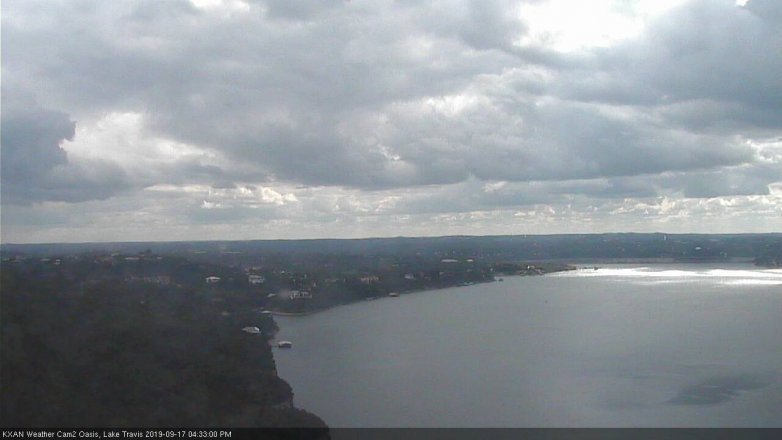 Lake Travis webcam, September 17, 2019 3:35 PM CT