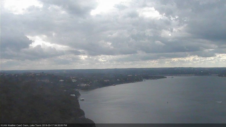 Lake Travis webcam, September 17, 2019 3:40 PM CT