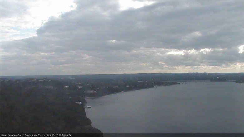 Lake Travis webcam, September 17, 2019 4:25 PM CT