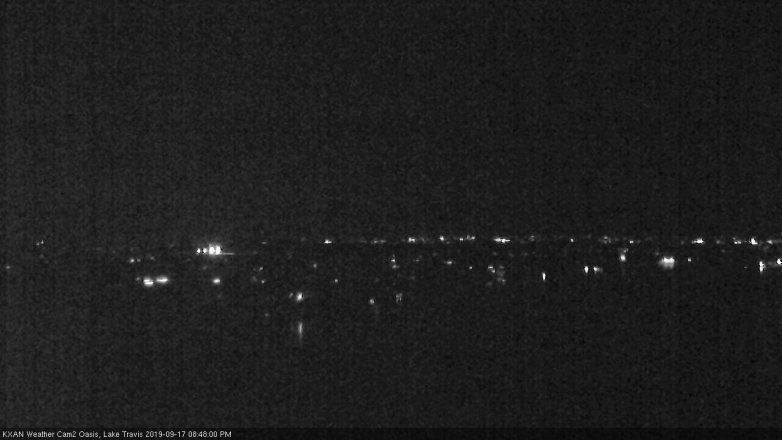 Lake Travis webcam, September 17, 2019 7:50 PM CT