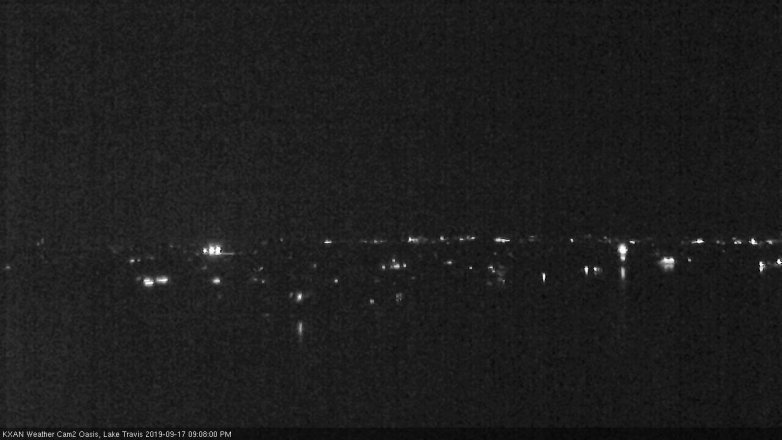 Lake Travis webcam, September 17, 2019 8:10 PM CT