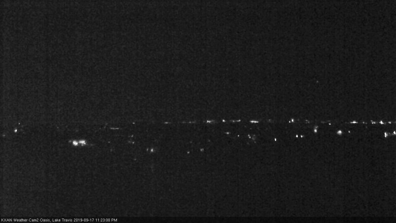 Lake Travis webcam, September 17, 2019 10:25 PM CT