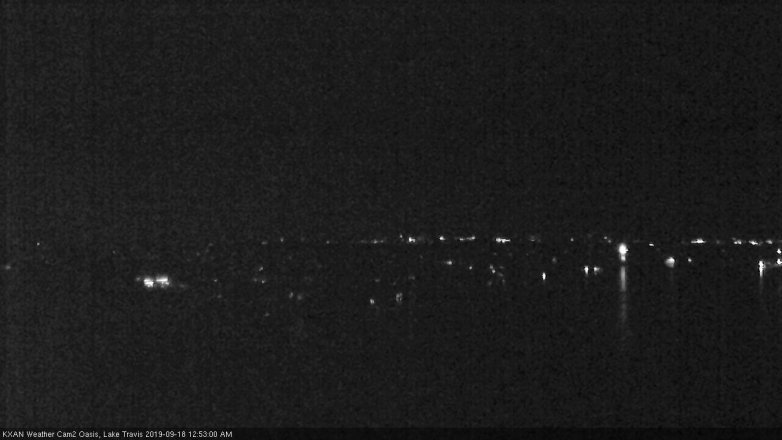 Lake Travis webcam, September 17, 2019 11:55 PM CT