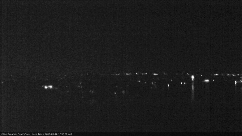 Lake Travis webcam, September 17, 2019 12:00 AM CT