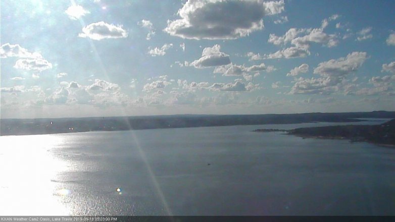 Lake Travis webcam, September 18, 2019 4:25 PM CT