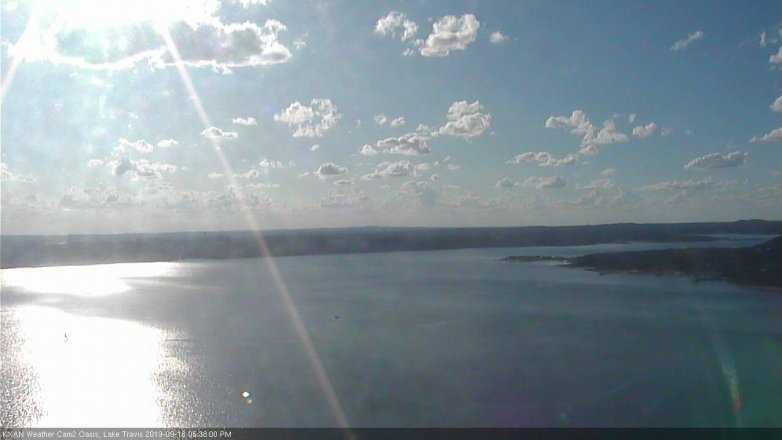 Lake Travis webcam, September 18, 2019 4:40 PM CT