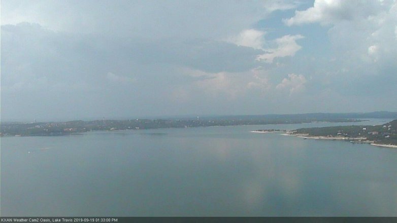 Lake Travis webcam, September 19, 2019 12:35 PM CT