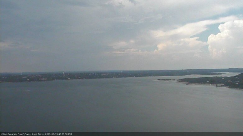 Lake Travis webcam, September 19, 2019 2:00 PM CT