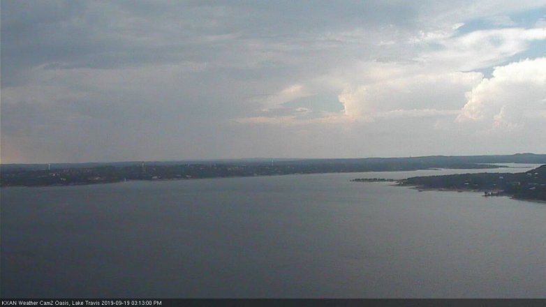 Lake Travis webcam, September 19, 2019 2:15 PM CT