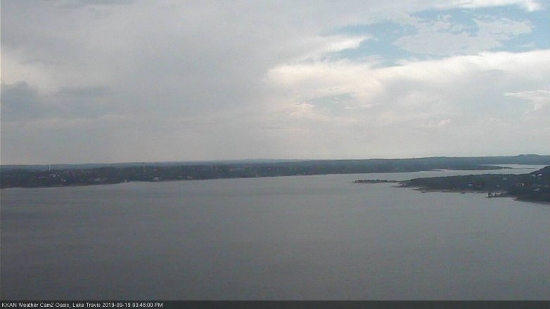 Lake Travis webcam, September 19, 2019 2:50 PM CT