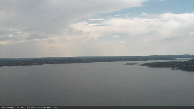 Lake Travis webcam, September 19, 2019 3:05 PM CT