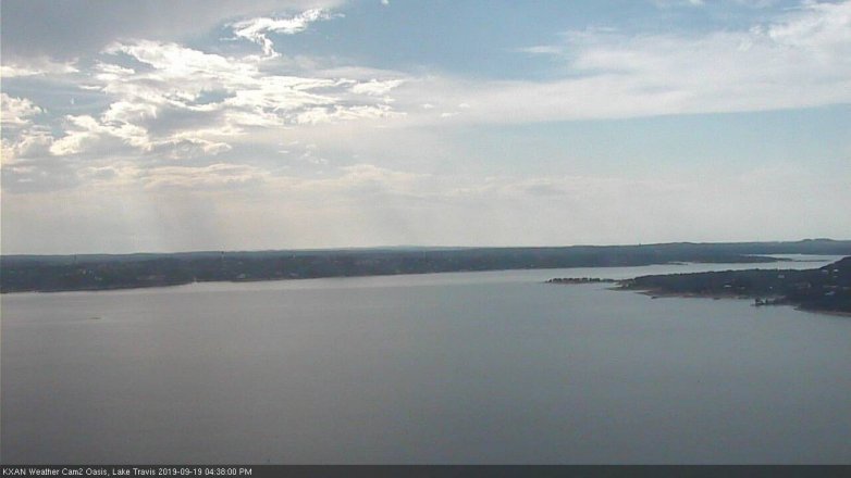 Lake Travis webcam, September 19, 2019 3:40 PM CT