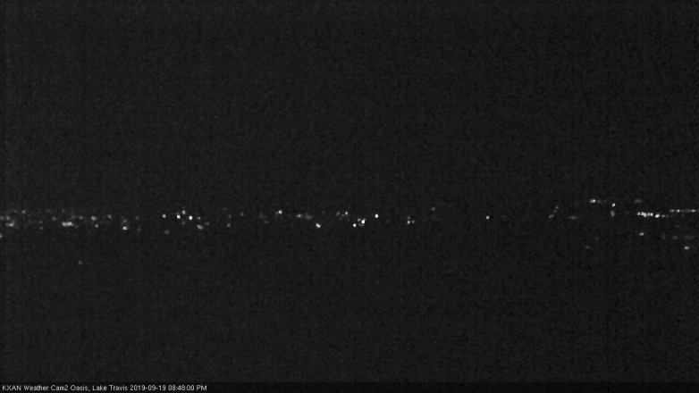 Lake Travis webcam, September 19, 2019 7:50 PM CT