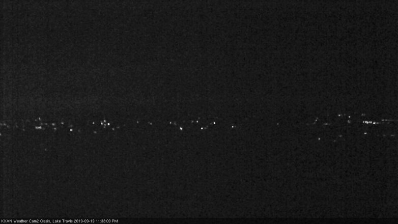 Lake Travis webcam, September 19, 2019 10:35 PM CT
