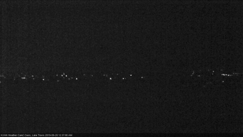 Lake Travis webcam, September 19, 2019 11:40 PM CT
